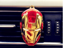 Load image into Gallery viewer, Cartoon decoration car perfume for Superman and Ironman fans