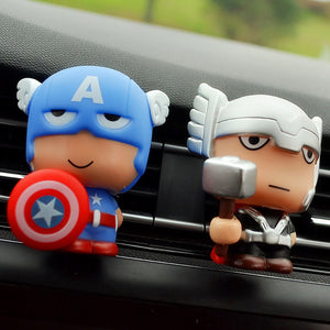 Car Perfume Diffuser Accessories For Avengers Marvel Superhero